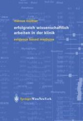 book Erfolgreich wissenschaftlich Arbeiten in der Klinik: Evidence Based Medicine