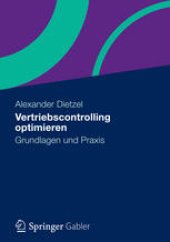 book Vertriebscontrolling optimieren: Grundlagen und Praxis