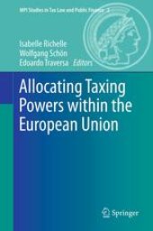 book Allocating Taxing Powers within the European Union