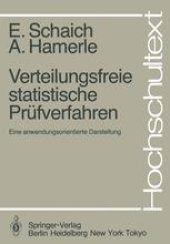 book Verteilungsfreie statistische Prüfverfahren: Eine anwendungsorientierte Darstellung