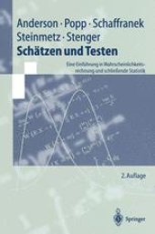 book Schätzen und Testen: Eine Einführung in Wahrscheinlichkeitsrechnung und schließende Statistik