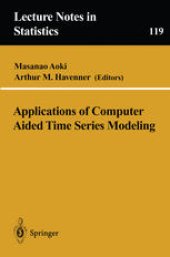 book Applications of Computer Aided Time Series Modeling