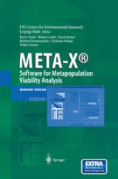 book META-X®-Software for Metapopulation Viability Analysis