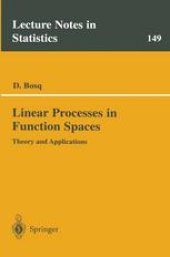 book Linear Processes in Function Spaces: Theory and Applications