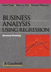 book Business analysis using regression: a casebook