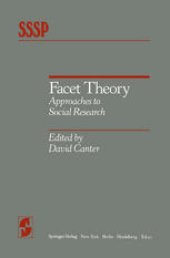 book Facet Theory: Approaches to Social Research