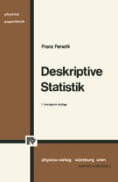 book Deskriptive Statistik