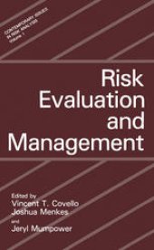 book Risk Evaluation and Management