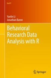 book Behavioral Research Data Analysis with R