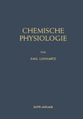 book Einfuhrung in die Chemische Physiologie