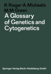 book A Glossary of Genetics and Cytogenetics: Classical and Molecular