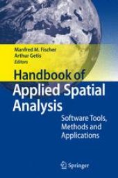 book Handbook of Applied Spatial Analysis: Software Tools, Methods and Applications