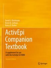 book ActivEpi Companion Textbook: A supplement for use with the ActivEpi CD-ROM