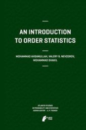 book An Introduction to Order Statistics