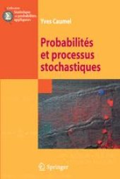 book Probabilites et processus stochastiques