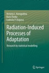 book Radiation-Induced Processes of Adaptation: Research by statistical modelling