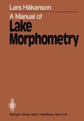 book A Manual of Lake Morphometry