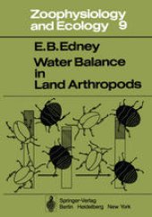 book Water Balance in Land Arthropods