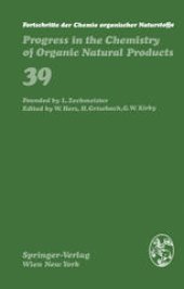 book Fortschritte der Chemie organischer Naturstoffe / Progress in the Chemistry of Organic Natural Products