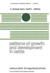 book Patterns of Growth and Development in Cattle: A Seminar in the EEC Programme of Coordination of Research on Beef Production held at Ghent, October 11-13, 1977