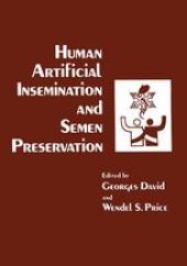 book Human Artificial Insemination and Semen Preservation