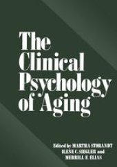 book The Clinical Psychology of Aging