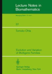 book Evolution and Variation of Multigene Families