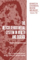 book The Reticuloendothelial System in Health and Disease: Functions and Characteristics