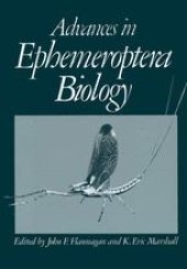 book Advances in Ephemeroptera Biology