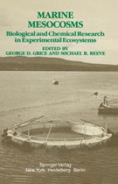 book Marine Mesocosms: Biological and Chemical Research in Experimental Ecosystems