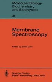 book Membrane Spectroscopy