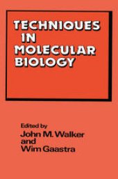 book Techniques in Molecular Biology