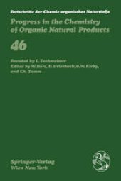 book Fortschritte der Chemie organischer Naturstoffe / Progress in the Chemistry of Organic Natural Products