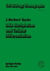 book DNA Methylation and Cellular Differentiation