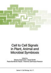 book Cell to Cell Signals in Plant, Animal and Microbial Symbiosis