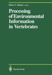 book Processing of Environmental Information in Vertebrates