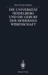 book Die Universität Heidelberg und die Geburt der Modernen Wissenschaft