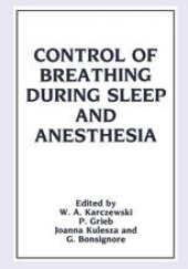 book Control of Breathing During Sleep and Anesthesia