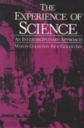 book The Experience of Science: An Interdisciplinary Approach