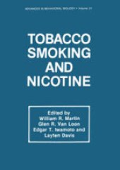 book Tobacco Smoking and Nicotine: A Neurobiological Approach