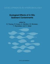 book Ecological Effects of In Situ Sediment Contaminants: Proceedings of an International Workshop held in Aberystwyth, Wales — 1984