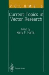 book Current Topics in Vector Research