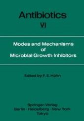 book Modes and Mechanisms of Microbial Growth Inhibitors