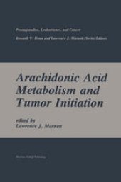 book Arachidonic Acid Metabolism and Tumor Initiation