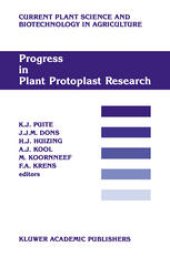 book Progress in Plant Protoplast Research: Proceedings of the 7th International Protoplast Symposium, Wageningen, the Netherlands, December 6–11, 1987