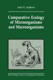 book Comparative Ecology of Microorganisms and Macroorganisms