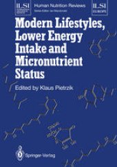 book Modern Lifestyles, Lower Energy Intake and Micronutrient Status