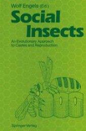 book Social Insects: An Evolutionary Approach to Castes and Reproduction