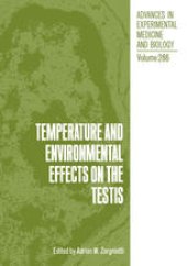 book Temperature and Environmental Effects on the Testis