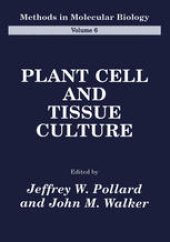 book Plant Cell and Tissue Culture